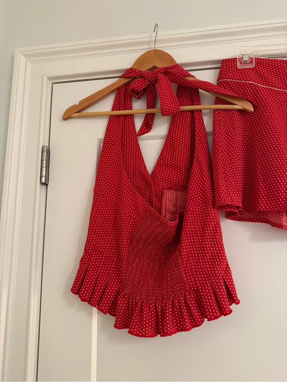 Frankies Bikinis ladybug polka dot skirt set - Picture 4 of 4